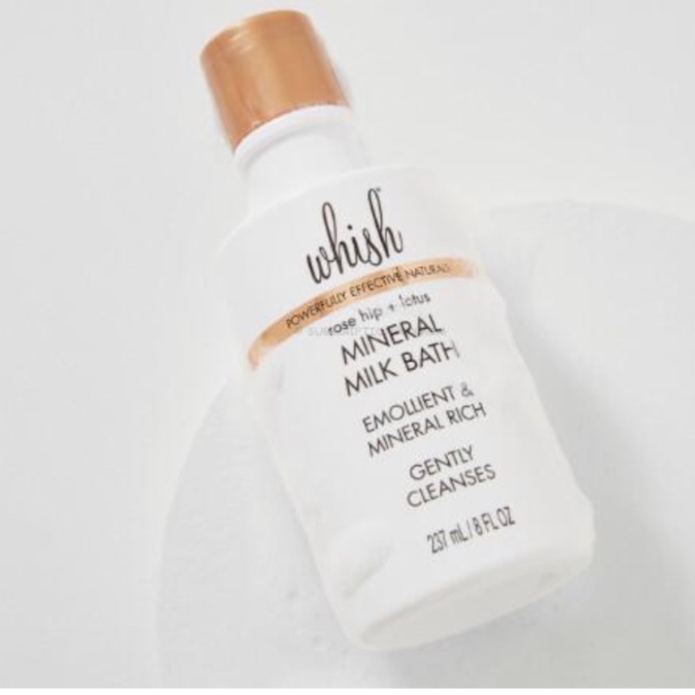 WHISH ROSE HIP LOTUS MINERAL MILK BATH